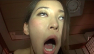 キテますね。河北麻衣。安定の白目イキAV